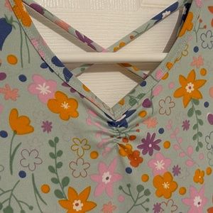 Dot Dot Smile Pinch front dress